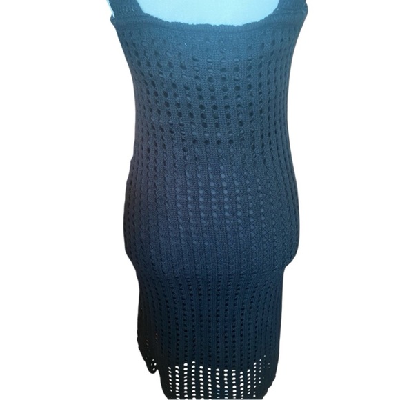 Emma & Posh Womens Crochet Granny Squares Pencil Dress - Picture 3 of 8